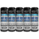 5X Paint Factory Hammered Black Spray Paint 400ml Spray Paint